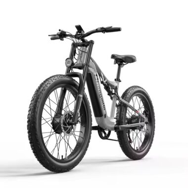 Dual motor electric mountain bike for off-road terrain, 1000W e-bike wholesale