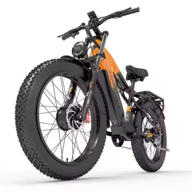 Dual motor electric mountain bike for off-road terrain, 1000W e-bike wholesale