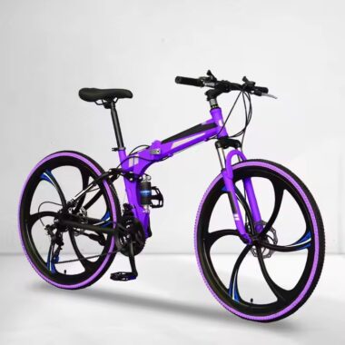 26/29 inch mountain bike with disc brakes, custom colors, steel frame, alloy fork