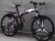 26/29 inch mountain bike with disc brakes, custom colors, steel frame, alloy fork