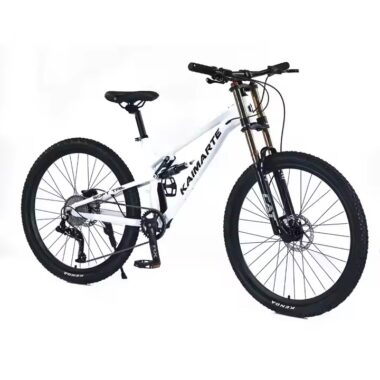 Full suspension adult racing mountain bike for high performance