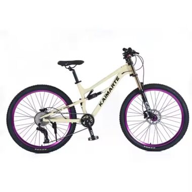 Full suspension adult racing mountain bike for high performance