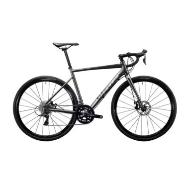 Aluminum alloy road bike with dual disc brakes from reliable manufacturer