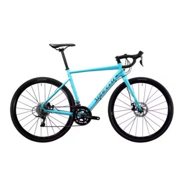 Aluminum alloy road bike with dual disc brakes from reliable manufacturer