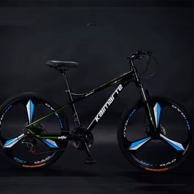 33-speed mountain bike with aluminum frame and carbon fiber rims