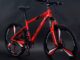 33-speed mountain bike with aluminum frame and carbon fiber rims
