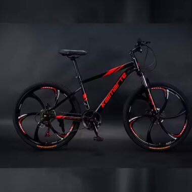 33-speed mountain bike with aluminum frame and carbon fiber rims