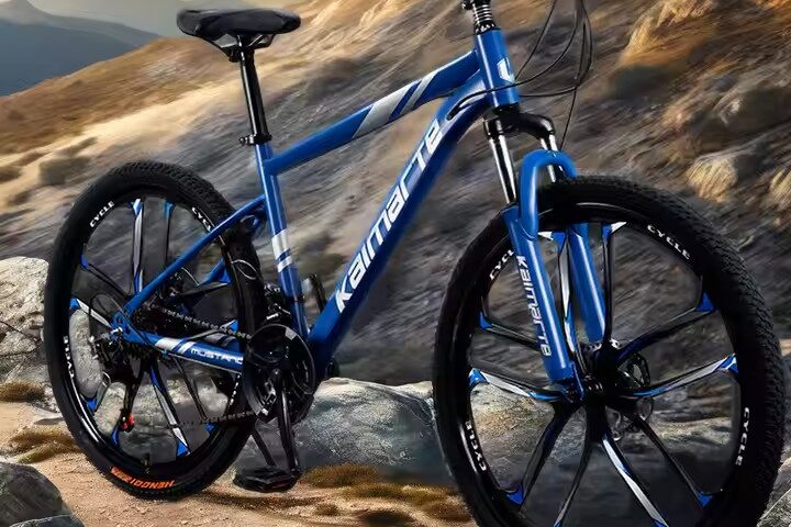 High-performance disc brake mountain bike with carbon wheels and alloy frame (5) 33-speed mountain bike with aluminum frame and carbon fiber rims