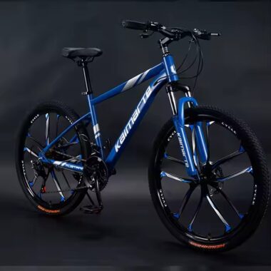 33-speed mountain bike with aluminum frame and carbon fiber rims