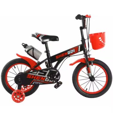Best-selling colorful kids bike for 3–7 years old with training wheels