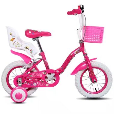 Best-selling colorful kids bike for 3–7 years old with training wheels