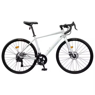 High-quality unisex adult road bike with 21-speed gears