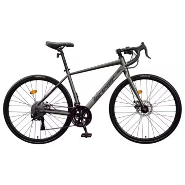 High-quality unisex adult road bike with 21-speed gears
