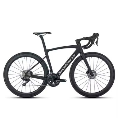 Wholesale carbon fiber adult road bike with aerodynamic frame