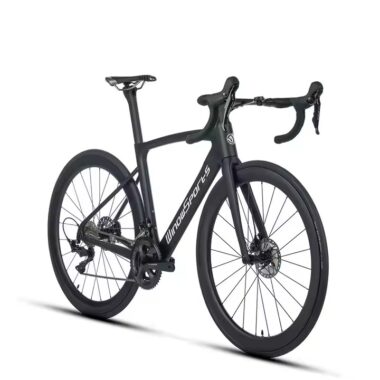 Wholesale carbon fiber adult road bike with aerodynamic frame