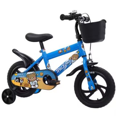 Hot selling colorful kids bike with training wheels for 3–7 year olds