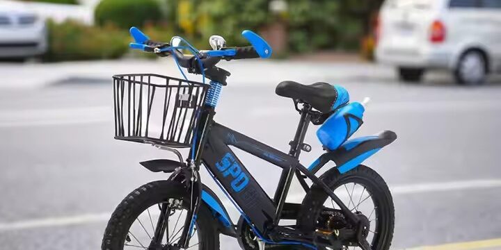 Hot selling colorful kids bike with training wheels for 3–7 year olds