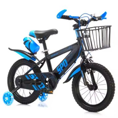 Hot selling colorful kids bike with training wheels for 3–7 year olds