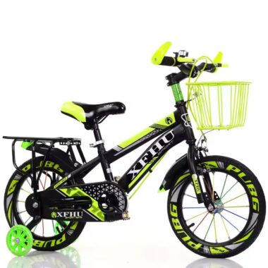 Hot selling colorful kids bike with training wheels for 3–7 year olds