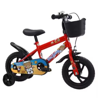 Hot selling colorful kids bike with training wheels for 3–7 year olds