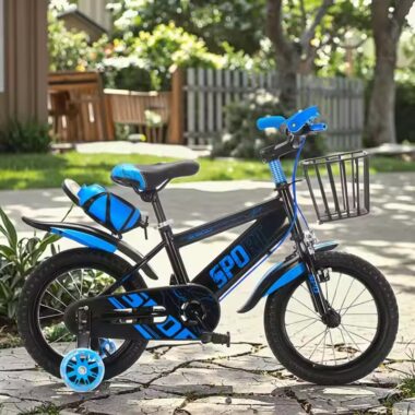 Hot selling colorful kids bike with training wheels for 3–7 year olds