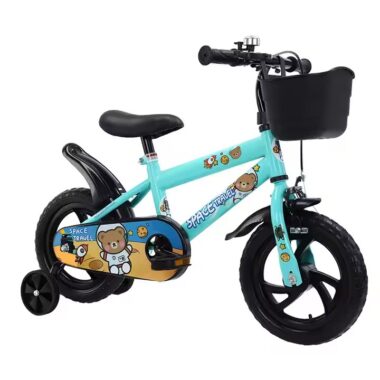Hot selling colorful kids bike with training wheels for 3–7 year olds