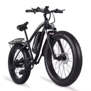 Adult off-road electric bike with fat tires and powerful motor