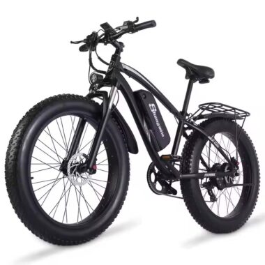 Adult off-road electric bike with fat tires and powerful motor