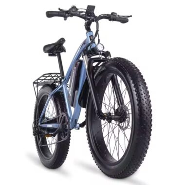 Adult off-road electric bike with fat tires and powerful motor