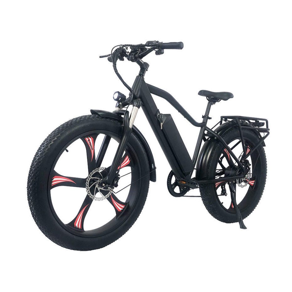1000W aluminum fat tire electric bike for off-road riding