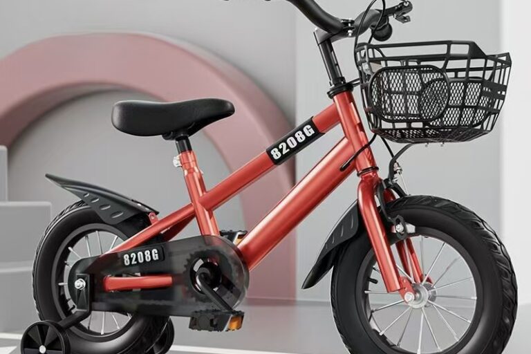 12–18 Inch Kids Bike with Training Wheels (6) Kids bike with training wheels in 12–18 inch sizes for beginners