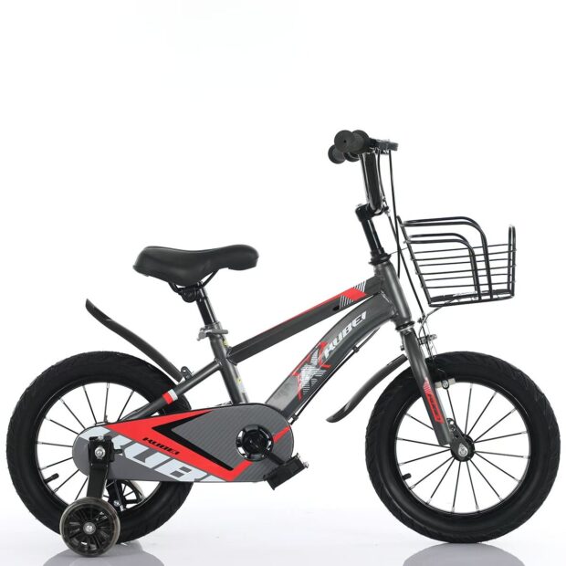 12–18 inch single speed kids bike with training wheels