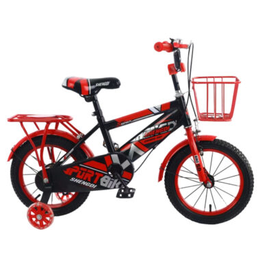 12–18 inch single speed kids bike with training wheels