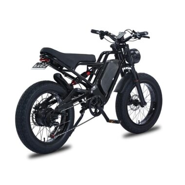 1500W fat tire mountain electric bike for adult riders