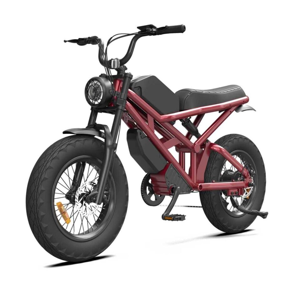 1500W fat tire mountain electric bike for adult riders