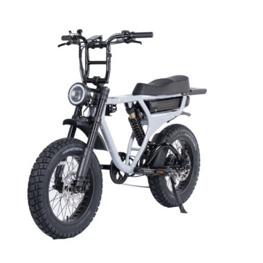 20 inch full suspension hybrid electric bike for city riding