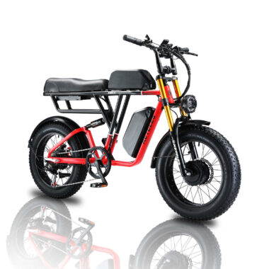 48V 1000W 26 inch fat tire off-road electric bike