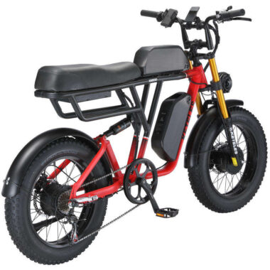 48V 1000W 26 inch fat tire off-road electric bike