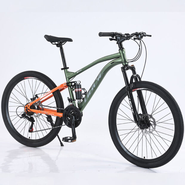 26 and 29 inch full suspension downhill MTB mountain bike design