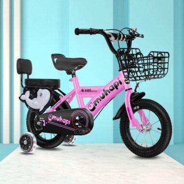 New design kids bike for children ages 2–8 with training wheels