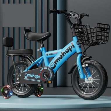 New design kids bike for children ages 2–8 with training wheels