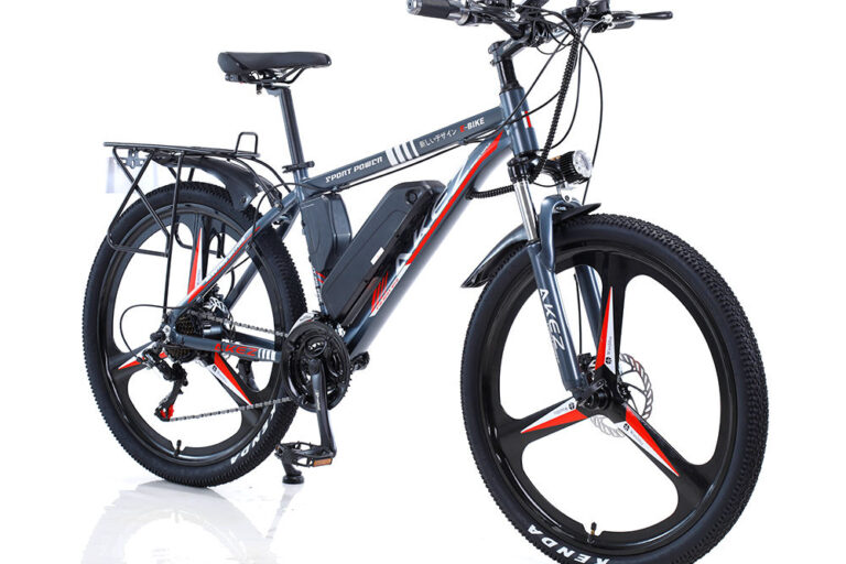 36V 350W Adult Aluminum Electric Mountain Bike (3) 26-inch 36V 350W aluminum urban mountain electric bike