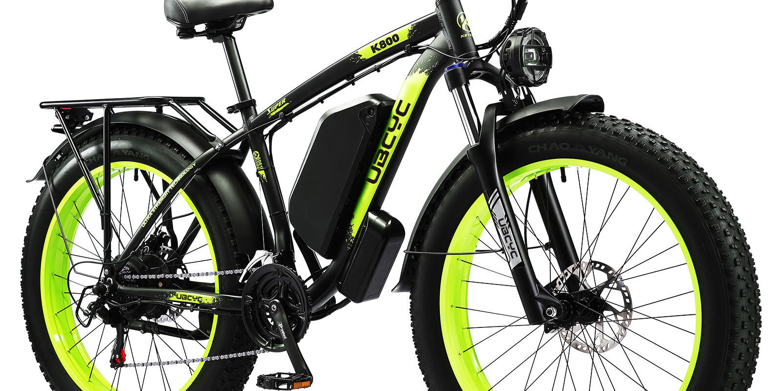 500W 48V fat tire electric bike for adults and commuters