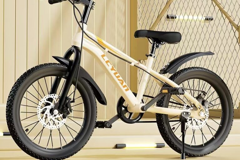 6–12 Years Shock-Absorbing Geared Kids Bike (4) Shock absorbing multi-speed kids bike for ages 6–12 outdoor riding