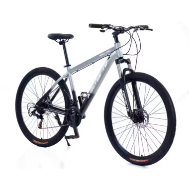 Adult aluminum alloy shock-absorbing mountain bike for off-road