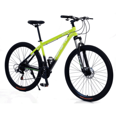 Adult aluminum alloy shock-absorbing mountain bike for off-road