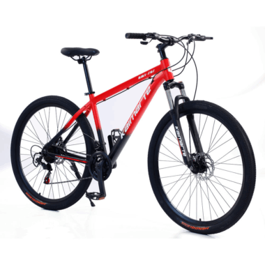 Adult aluminum alloy shock-absorbing mountain bike for off-road