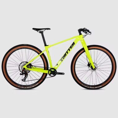 Adult carbon fiber hydraulic disc mountain bike lightweight design