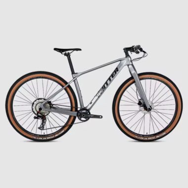 Adult carbon fiber hydraulic disc mountain bike lightweight design