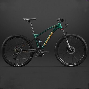 Adult hydraulic disc brake mountain bike for off-road trails